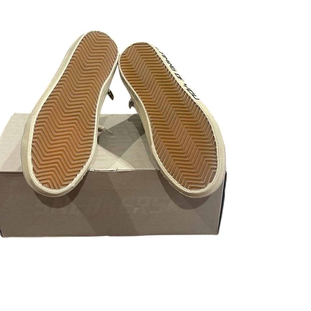 Golden Goose Slide Sneakers Cream Pink Silver White | Distressed Size 36 BNIB