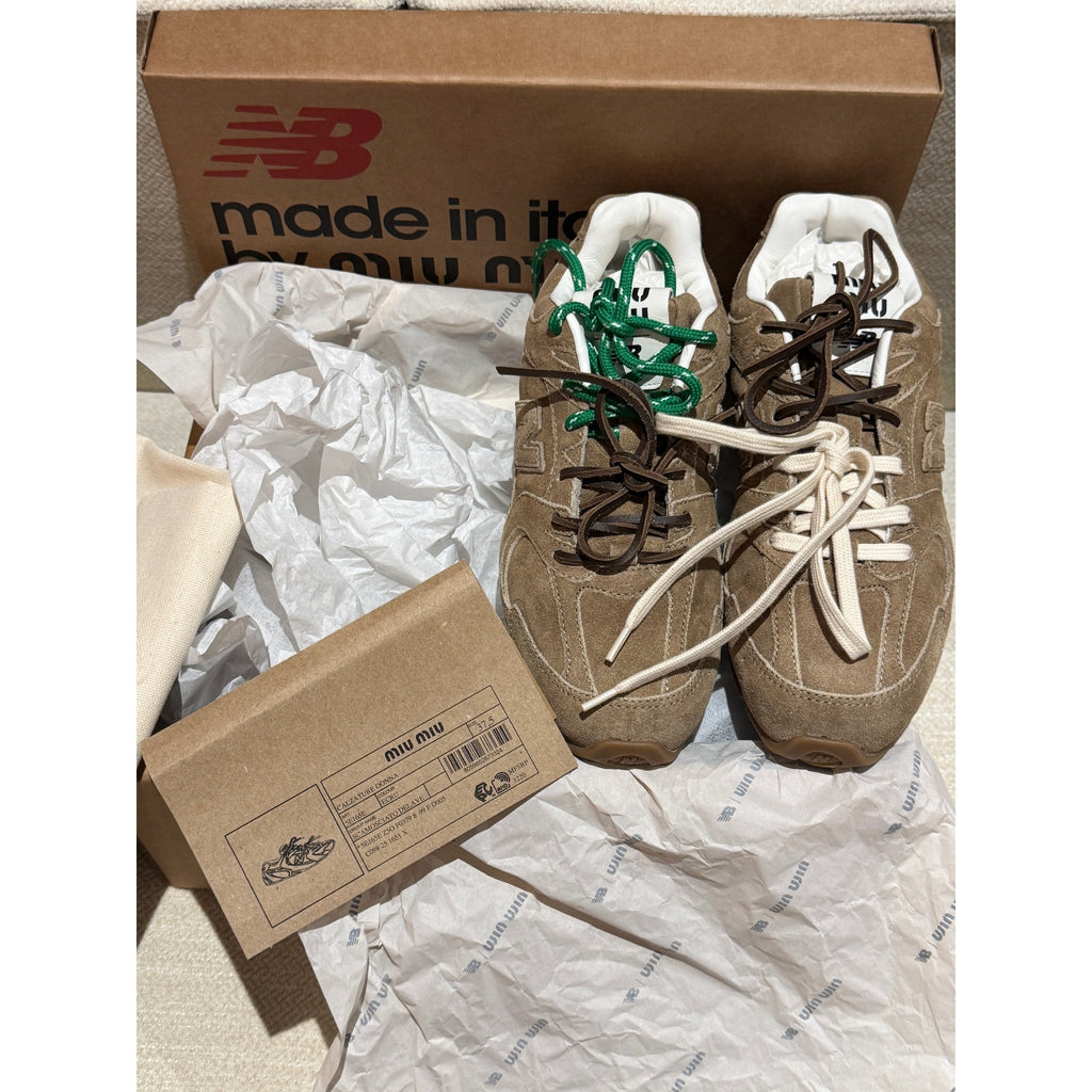 New Balance X Miu Miu 530 SL suede sneakers size 37.5 BNIB