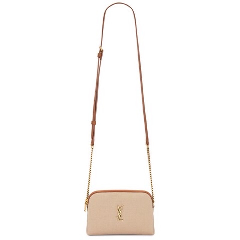 SAINT LAURENT Gaby Zipped Pouch Bag With Chain NWT