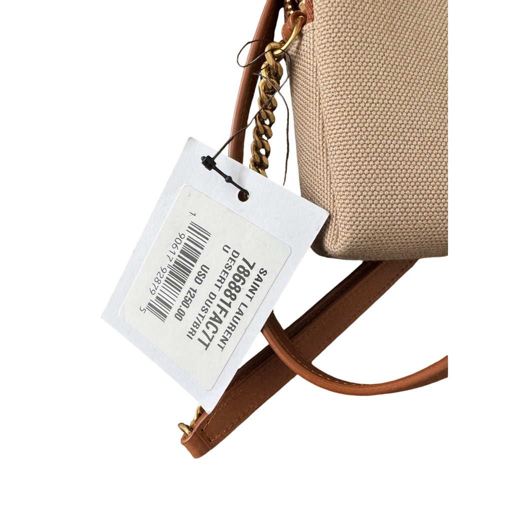 SAINT LAURENT Gaby Zipped Pouch Bag With Chain NWT