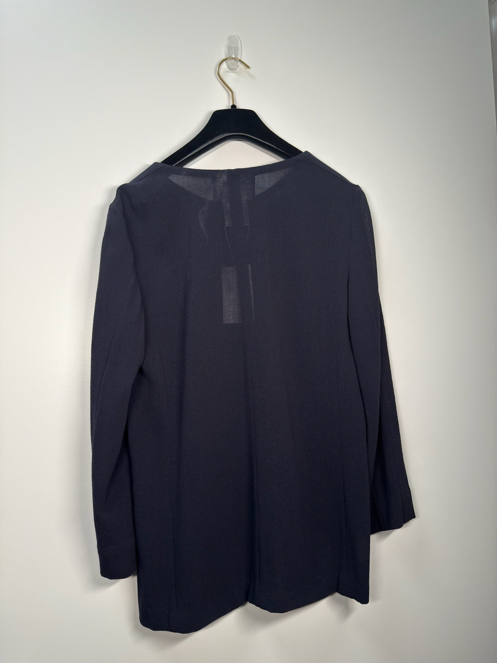Chanel 1999 Blue Wool Blazer / Top FR38