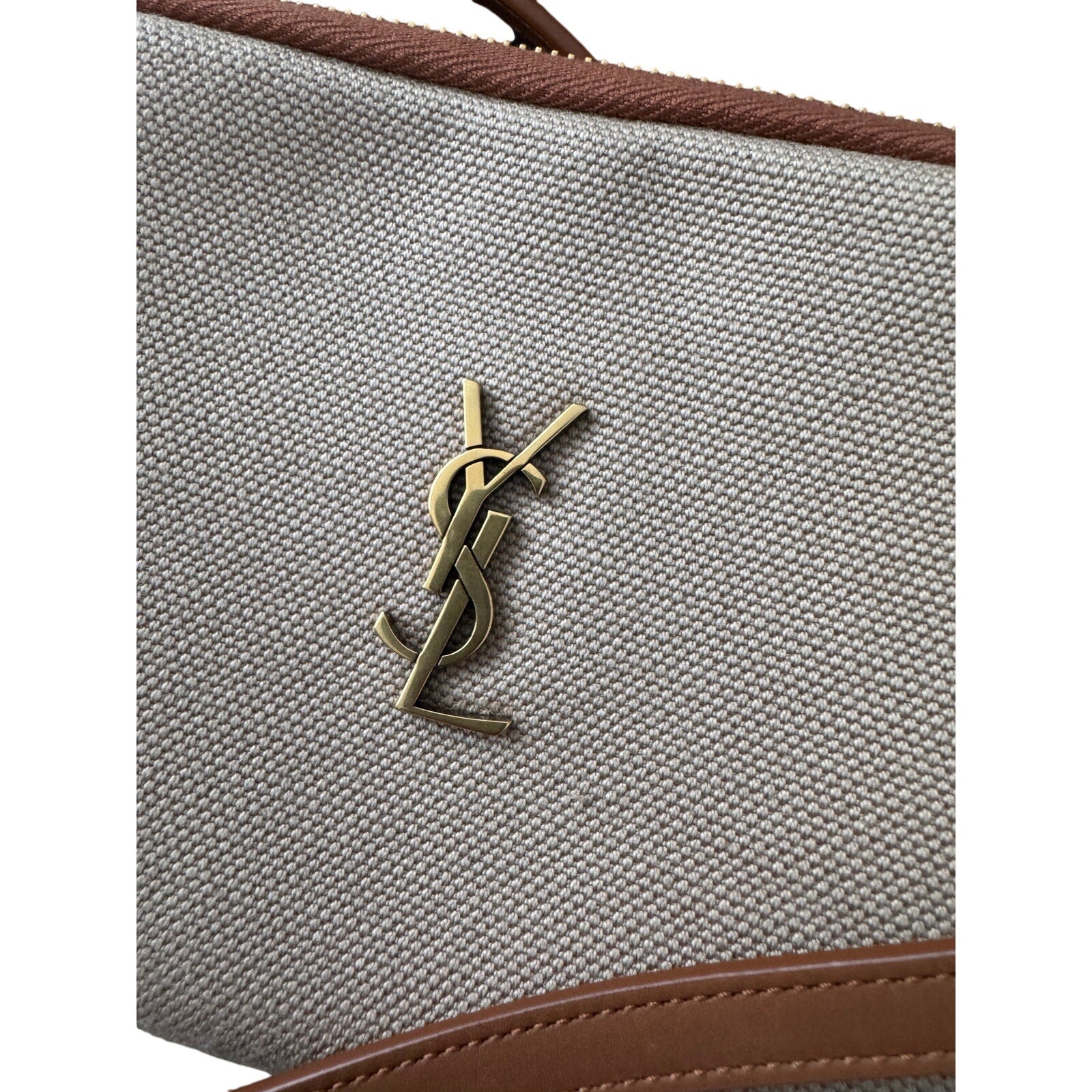 SAINT LAURENT Gaby Zipped Pouch Bag With Chain NWT