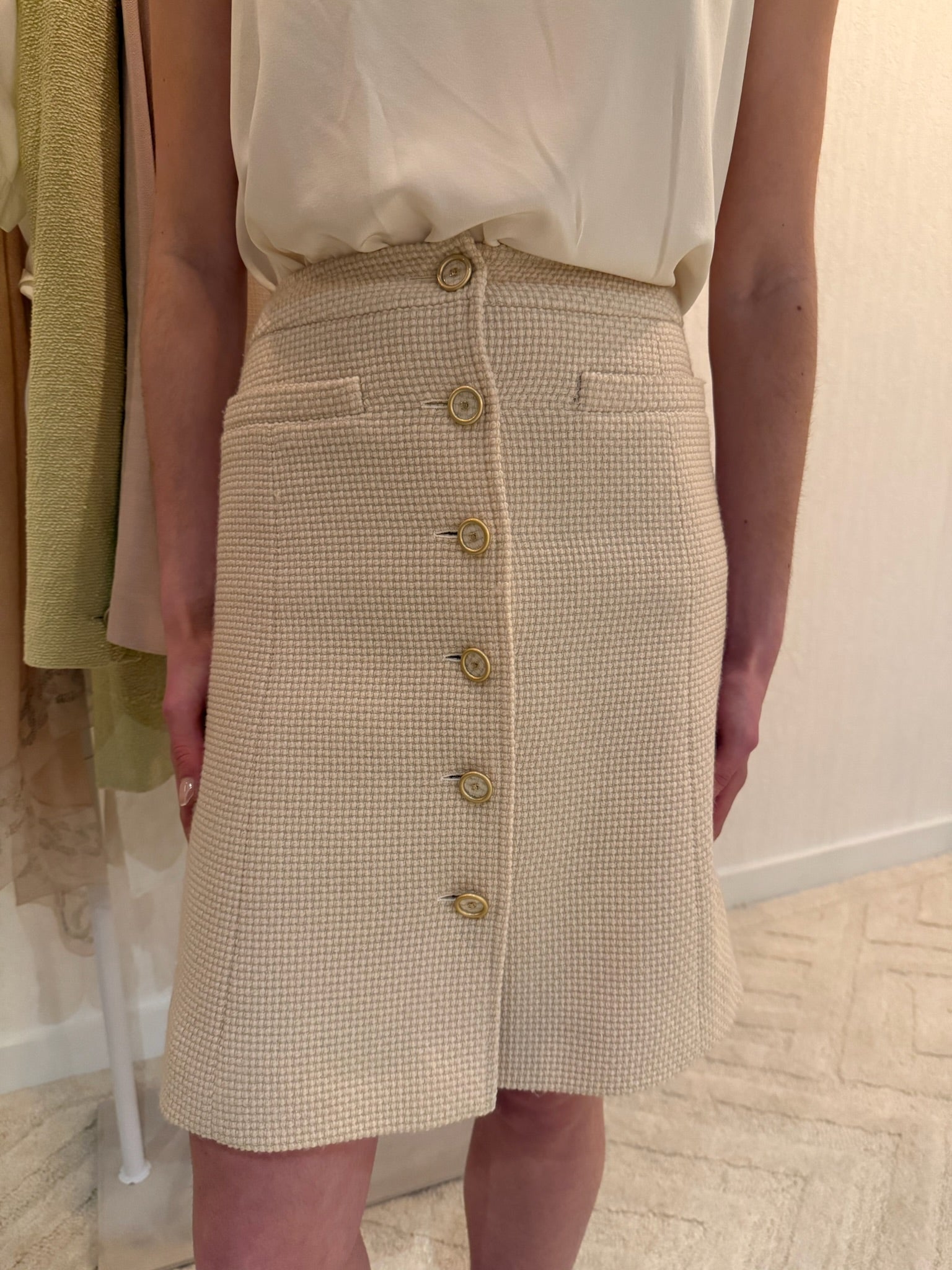 Chanel Vintage Knee-Length Skirt