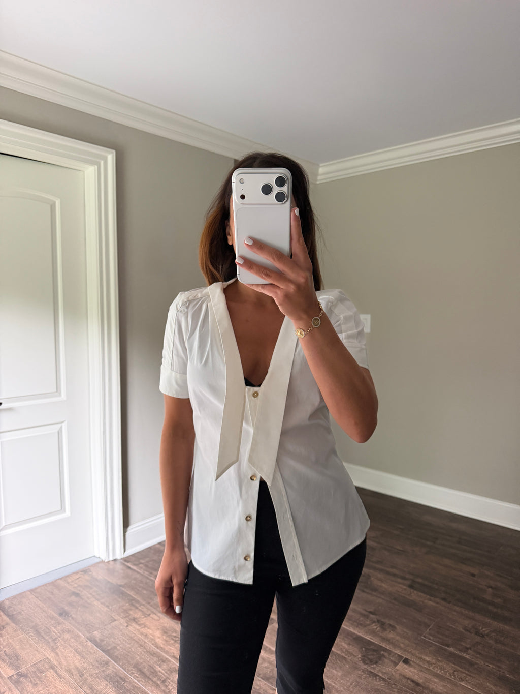Gucci Sailor Gucci Logo Button Down