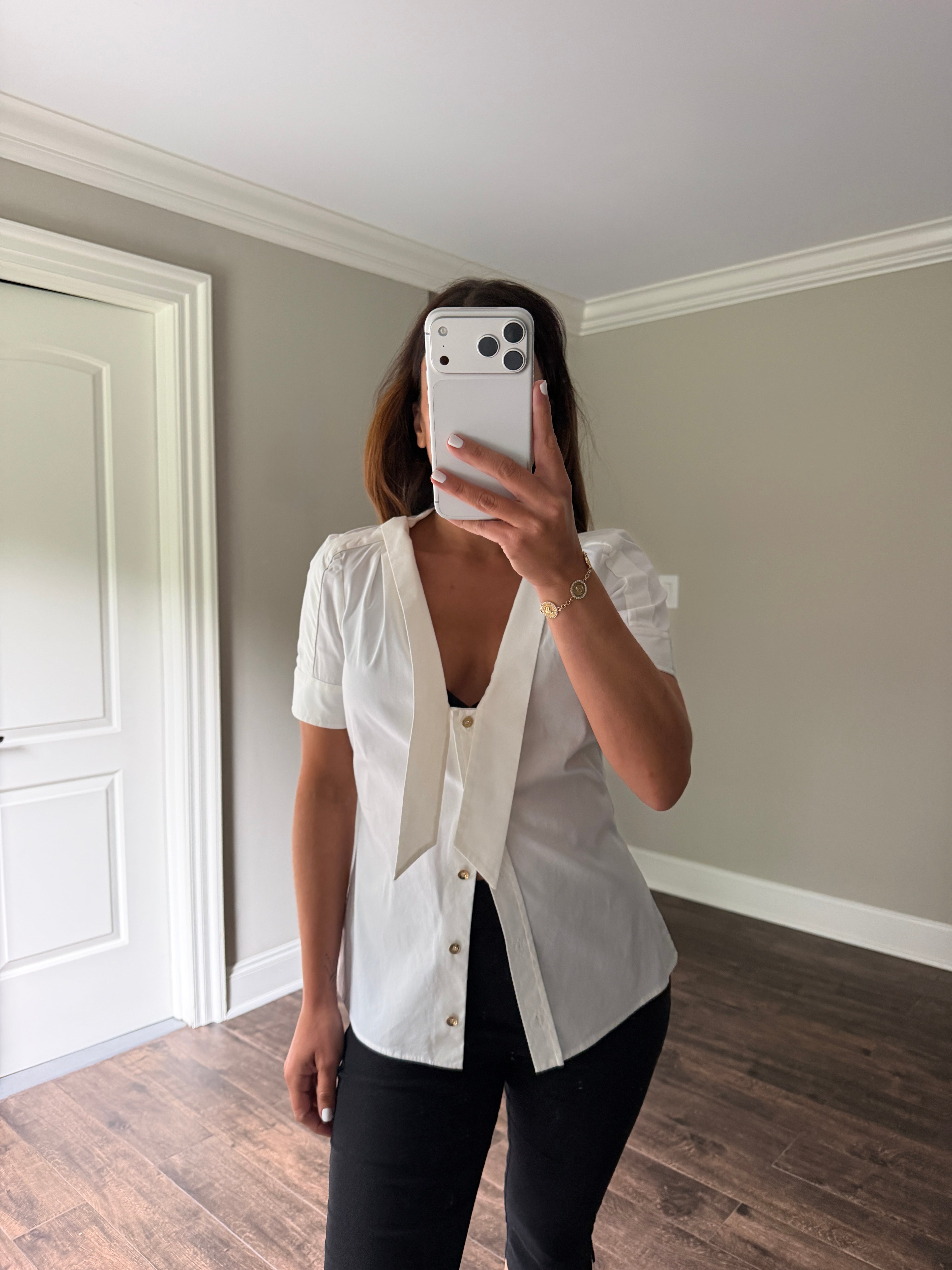 Gucci Sailor Gucci Logo Button Down