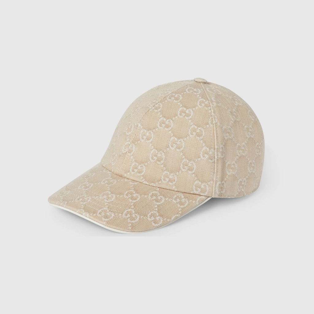 Gucci GG denim baseball hat with Horsebit Size Medium (57cm)