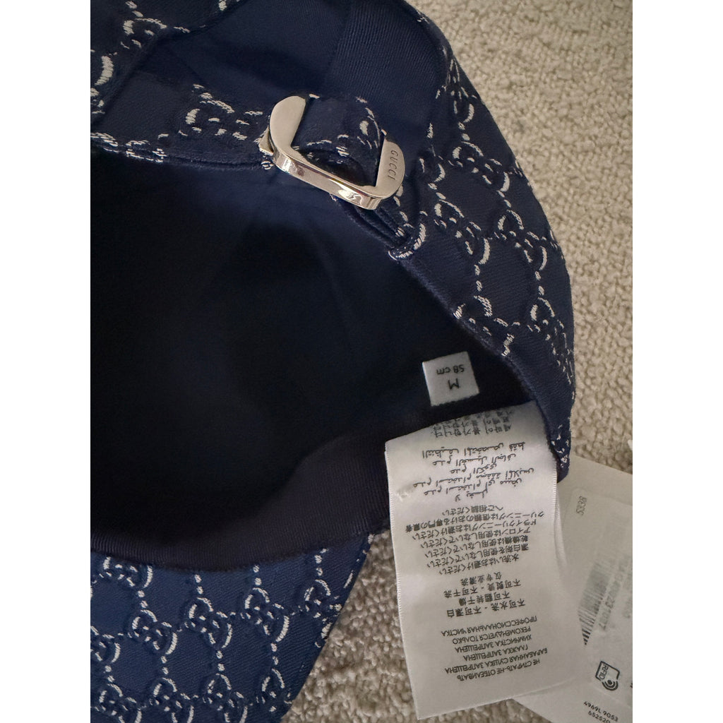 Gucci GG cotton baseball cap NWT Size Medium