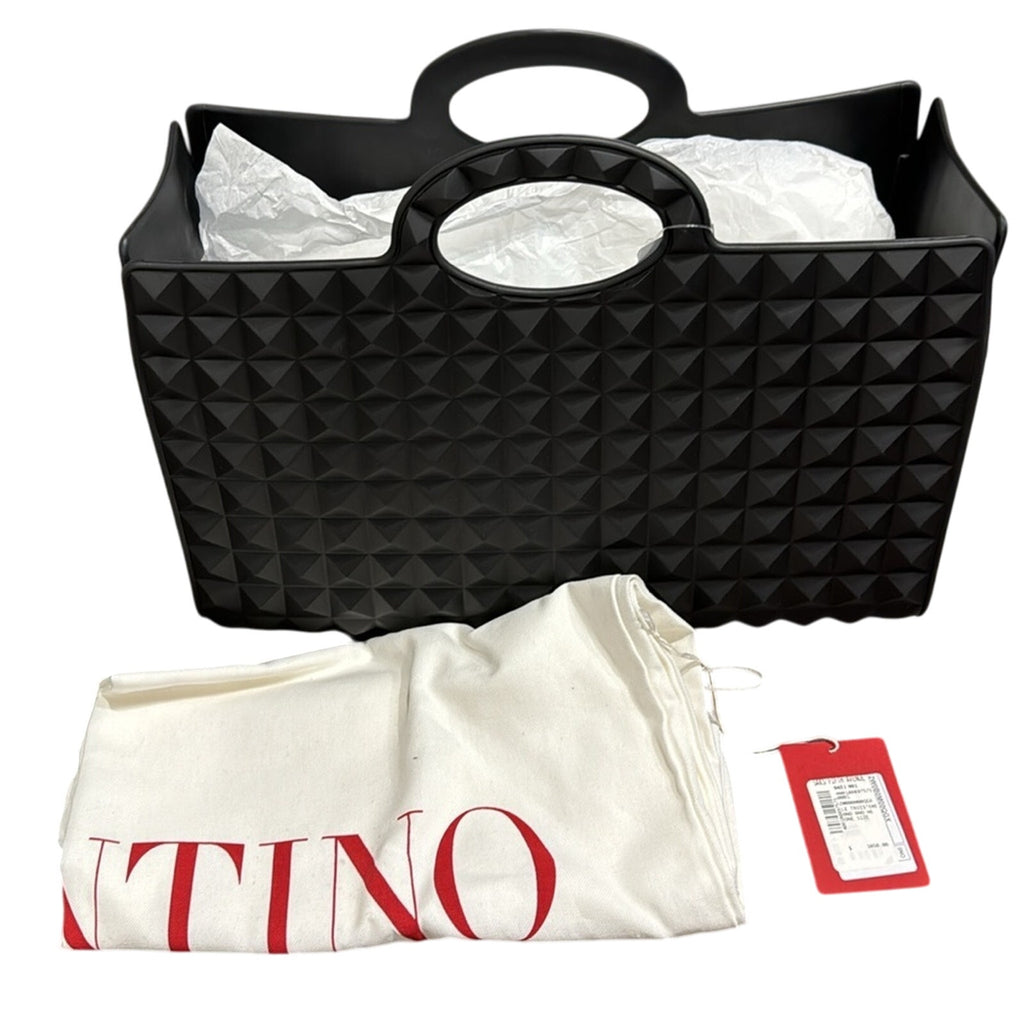 Valentino Garavani Le Troisième Studded Rubber Shopping Tote Bag NWT – Sold Out!