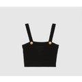 GUCCI Black Crochet Cotton Top Ready-To-Wear Size Small NWT
