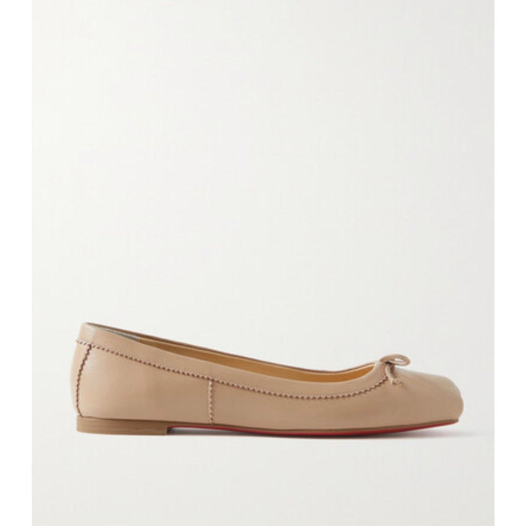 CHRISTIAN LOUBOUTIN
Mamadrague leather ballet flats 38.5 BNIB