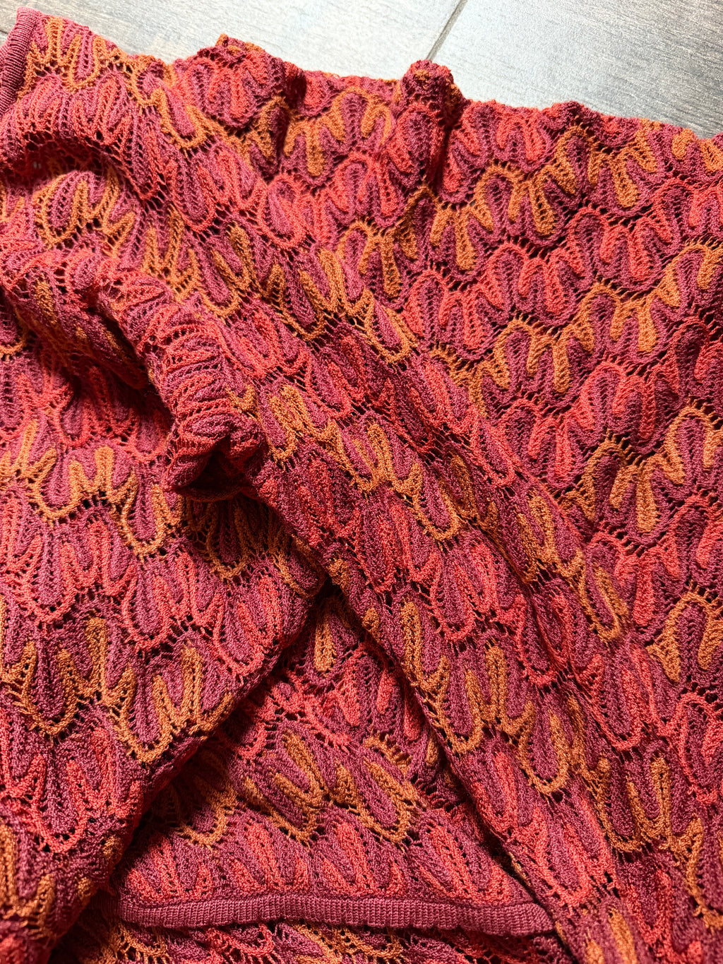 Missoni Silk Midi Zig Zag Length Dress