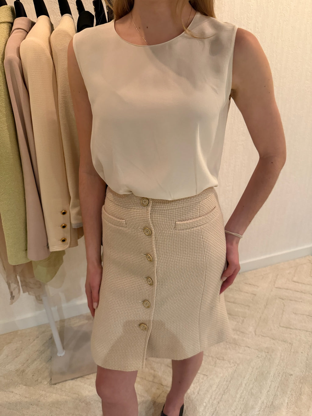 Chanel Vintage Knee-Length Skirt