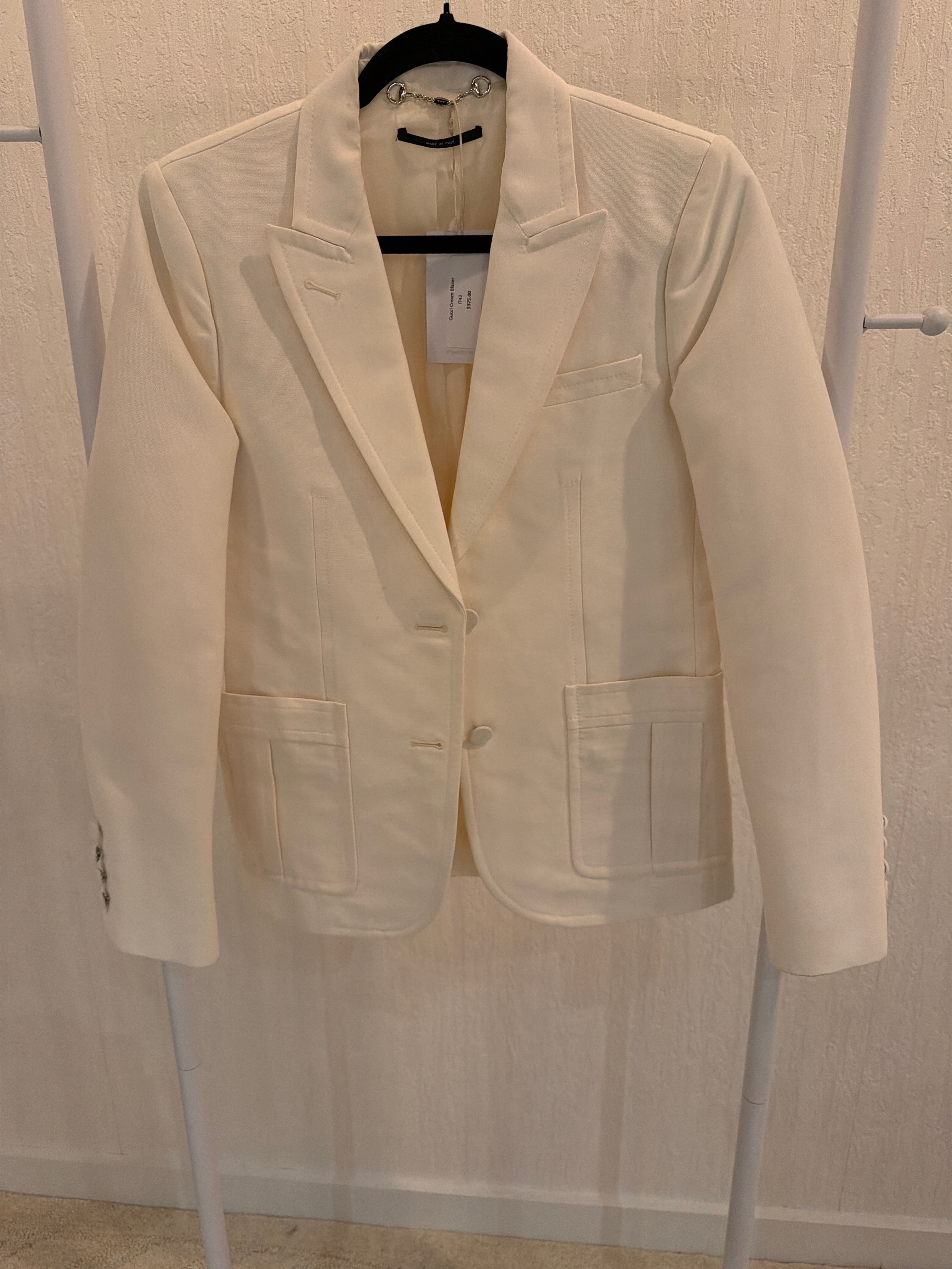 Gucci Cream Blazer