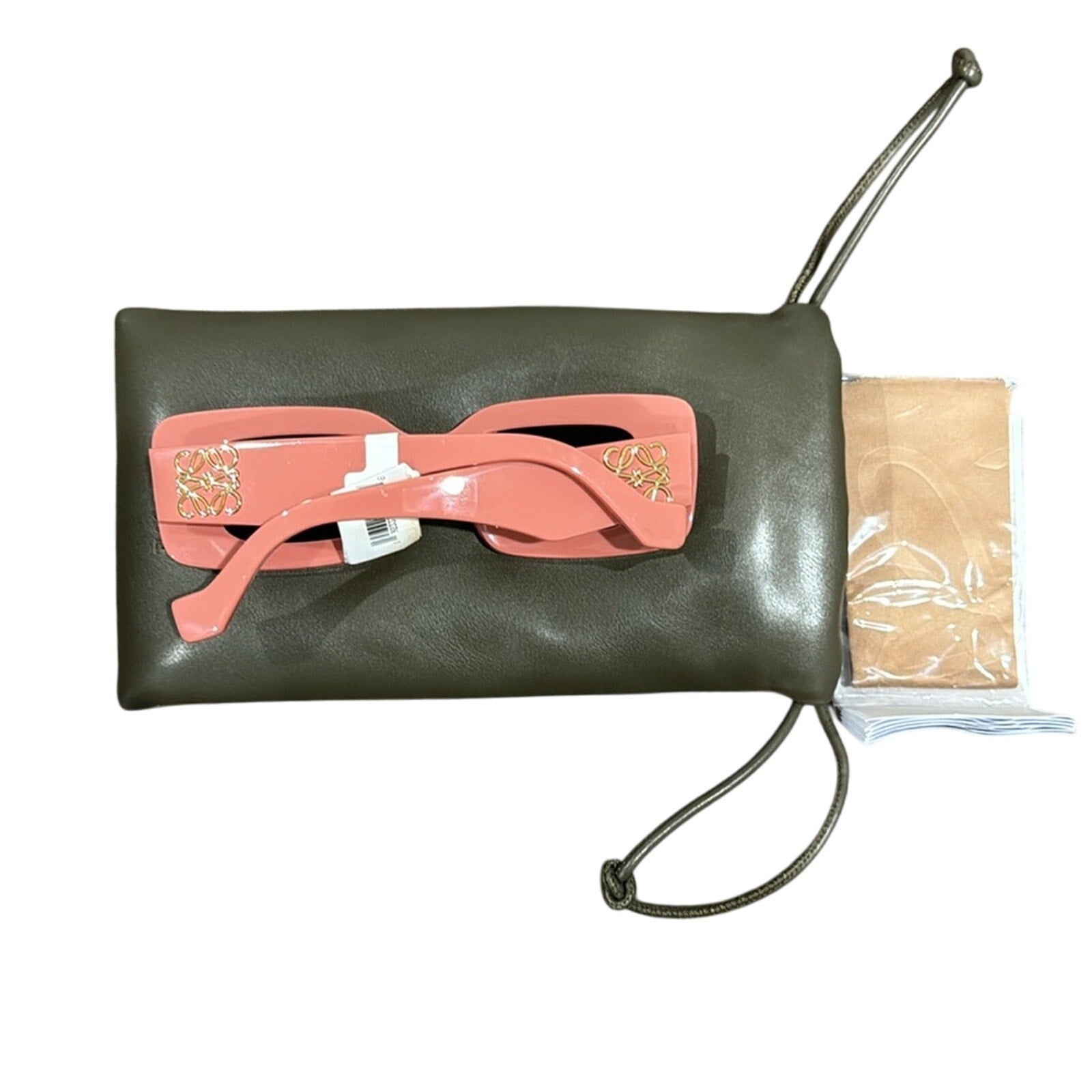 Loewe Anagram Acetate Sunglasses NWT | Designer Logo | Made in Italy