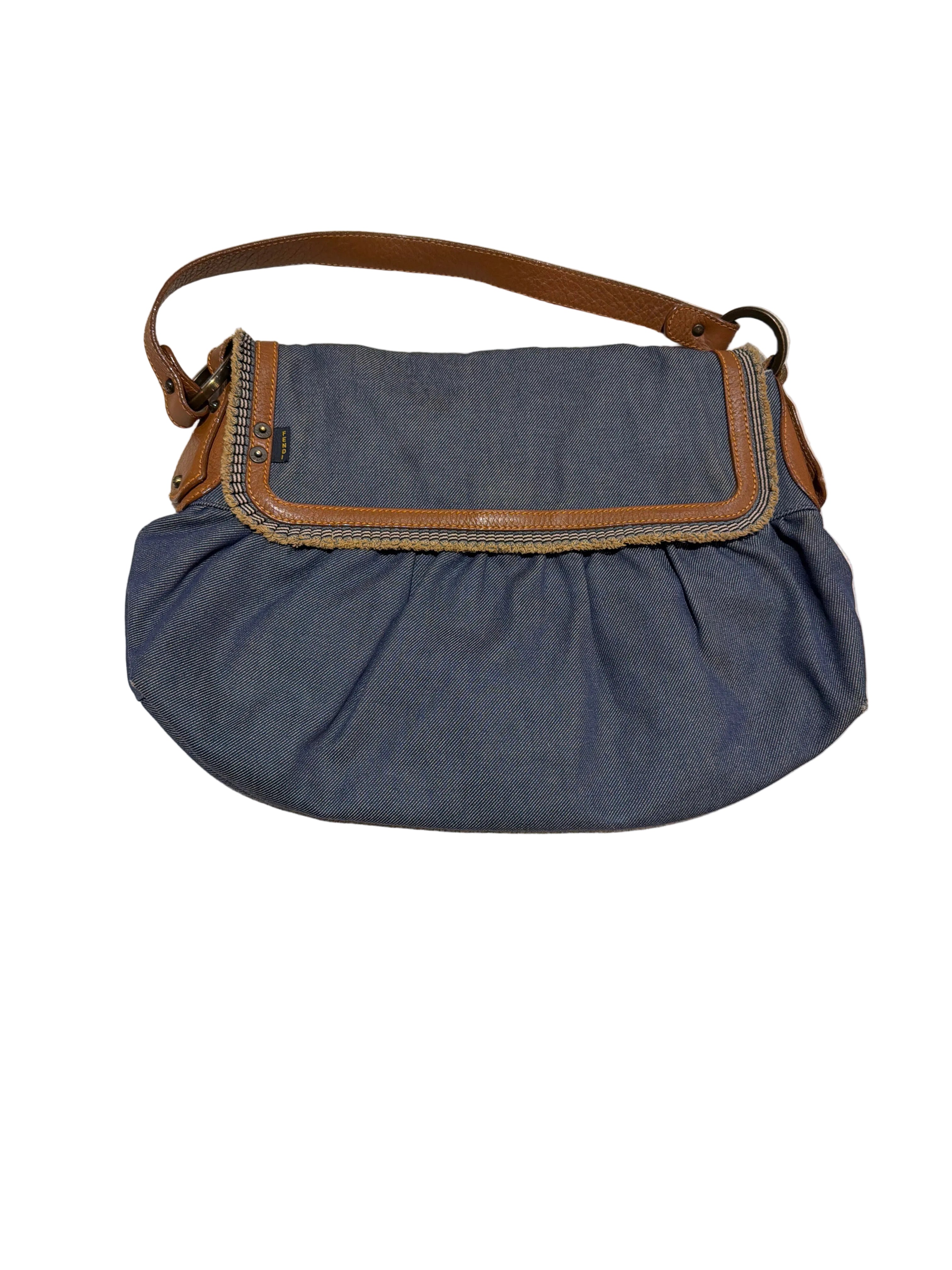 Fendi Denim Chef Bag