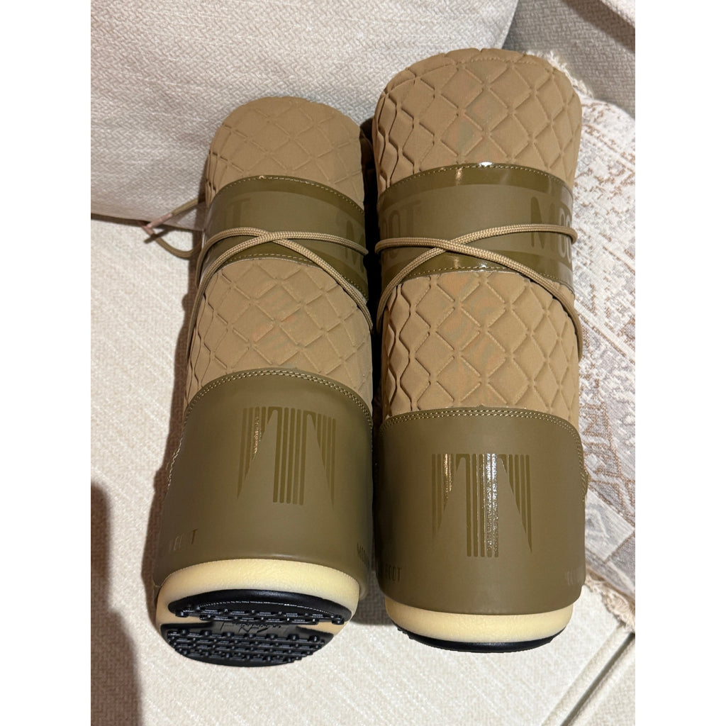 MOON BOOT Icon Quilt Boot Caramel BNIB EU 35/38