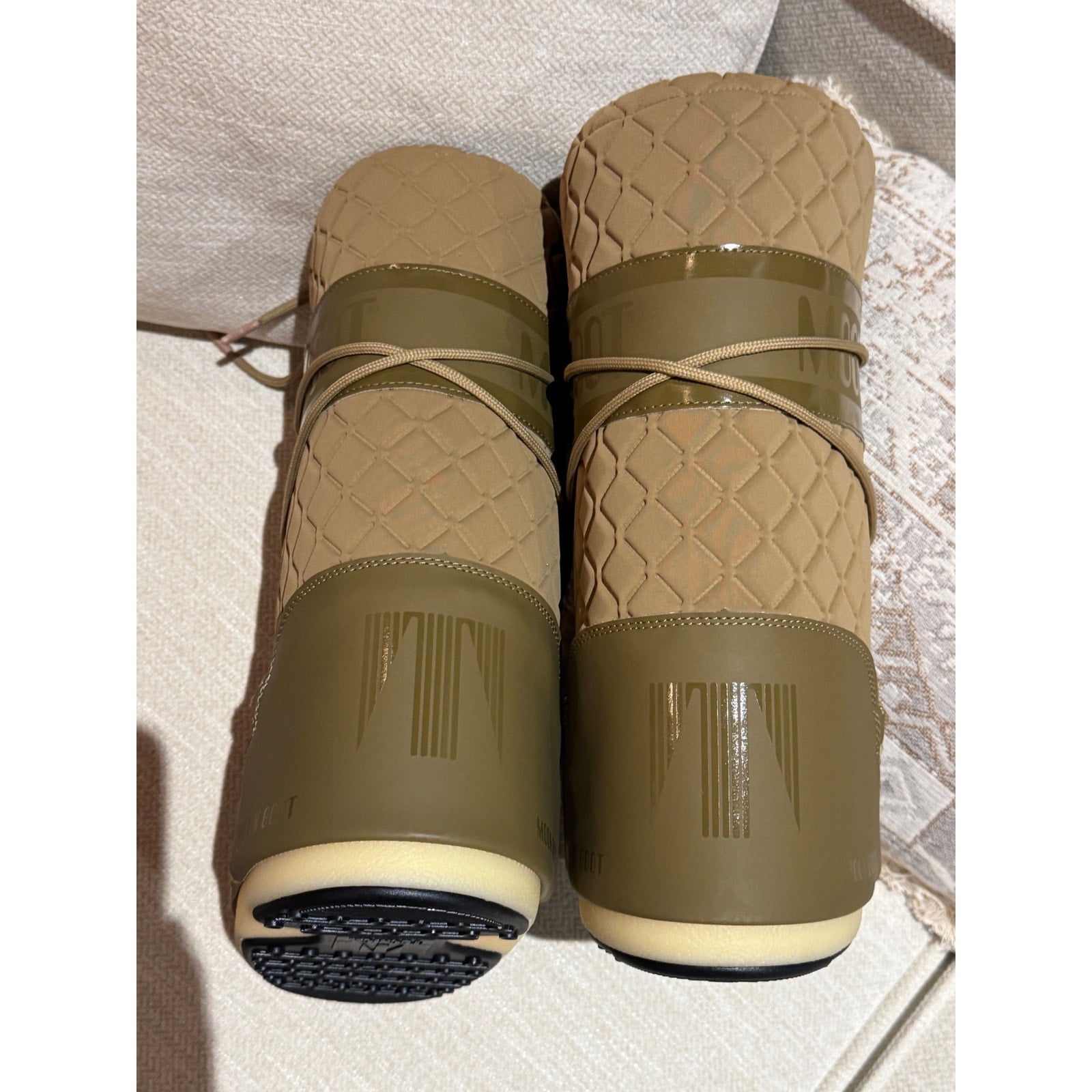 MOON BOOT Icon Quilt Boot Caramel BNIB EU 35/38