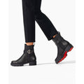 CHRISTIAN LOUBOUTIN CL Chelsea black ankle boots BNIB Size 40