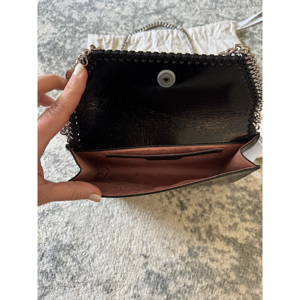 Stella McCartney Fabella Crinkle Faux Leather Crossbody Bag – NWT