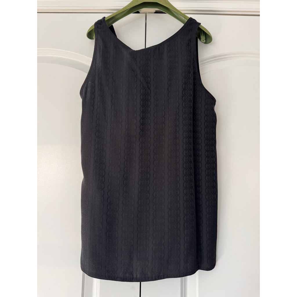 Gucci G Silk crepe Satin Sleeveless Top size Small NWT