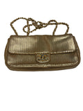 Chanel Gold Laser Cut Bag