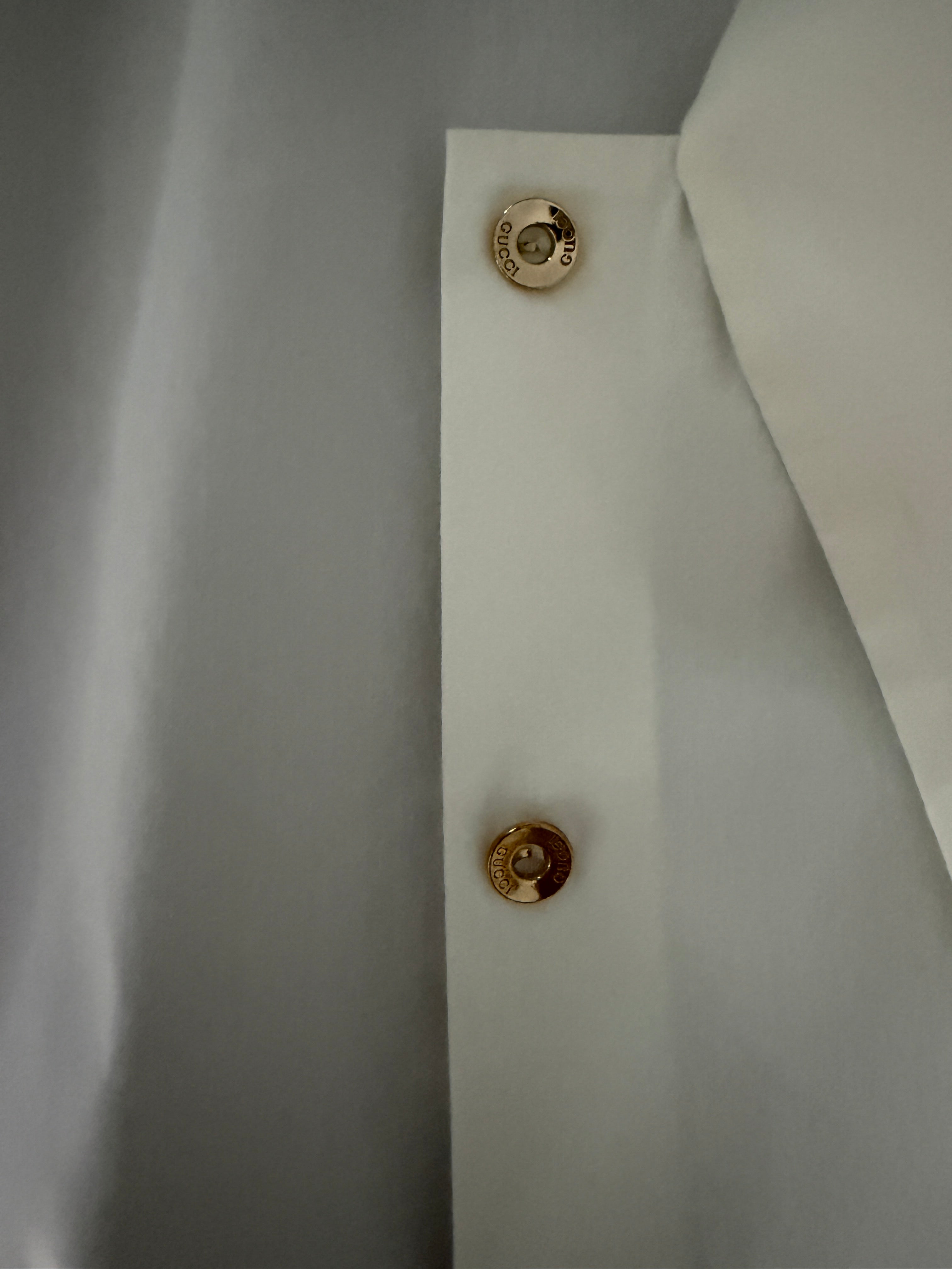 Gucci Sailor Gucci Logo Button Down