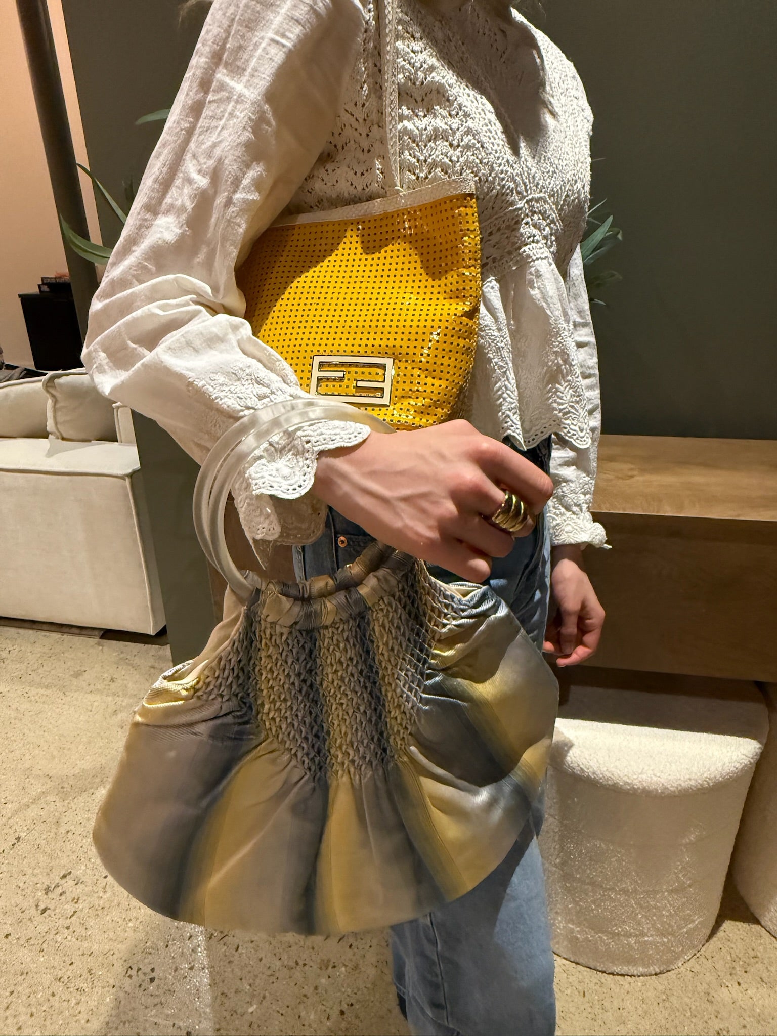 Chloe Clear Bracelet Bag