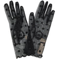 Gucci Embroidered Polka-Dot Tulle Gloves NWT Size Medium 7.5