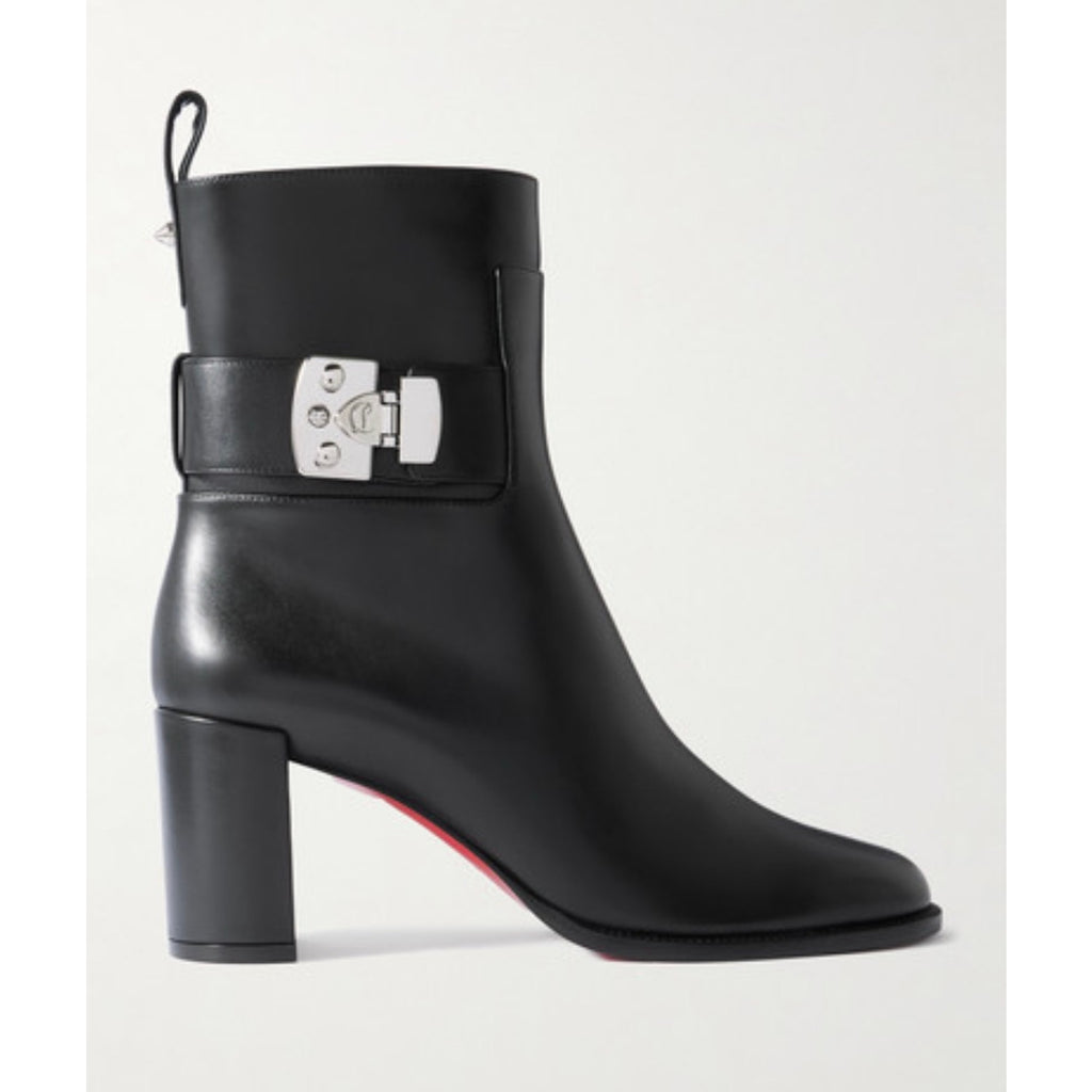 CHRISTIAN LOUBOUTIN
Booty Lock 70 leather ankle boots Size 40
