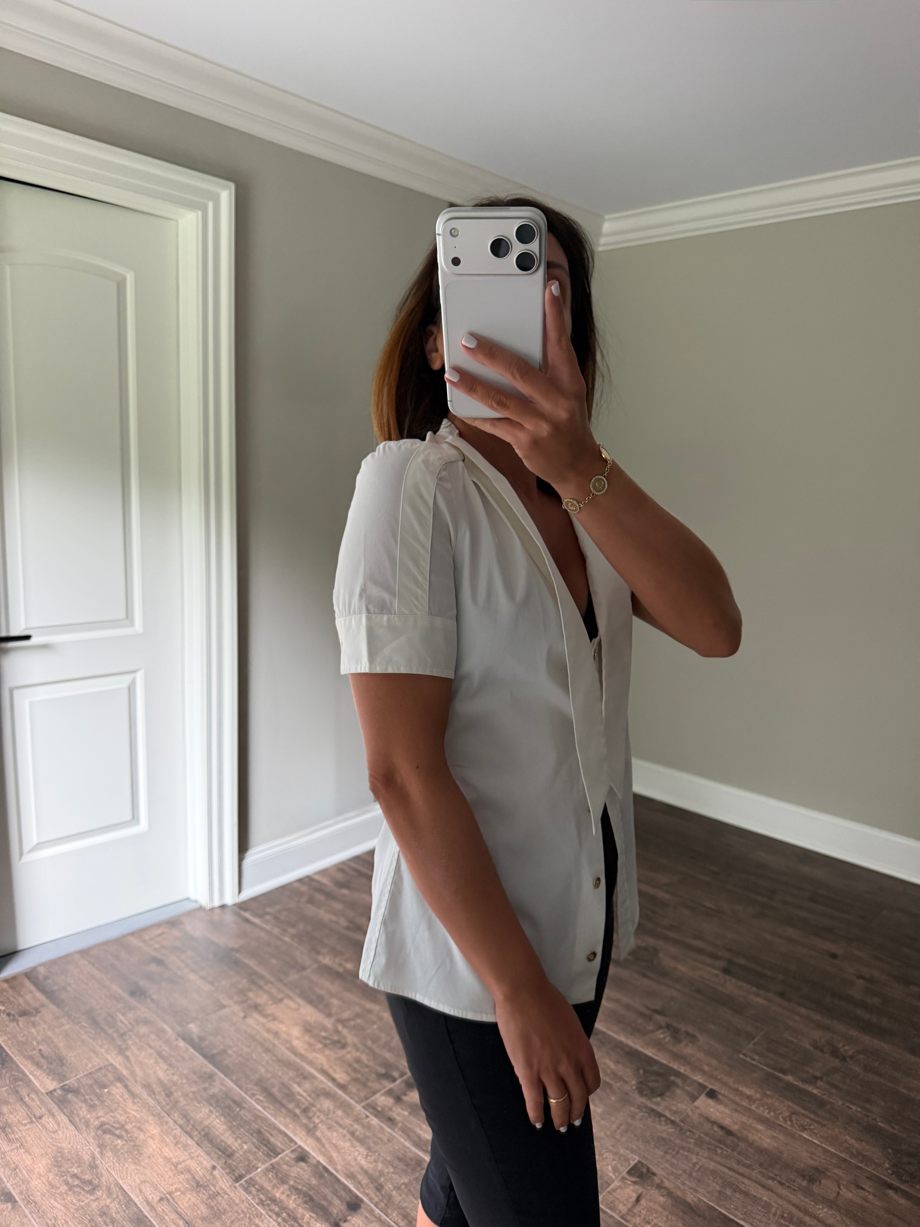 Gucci Sailor Gucci Logo Button Down