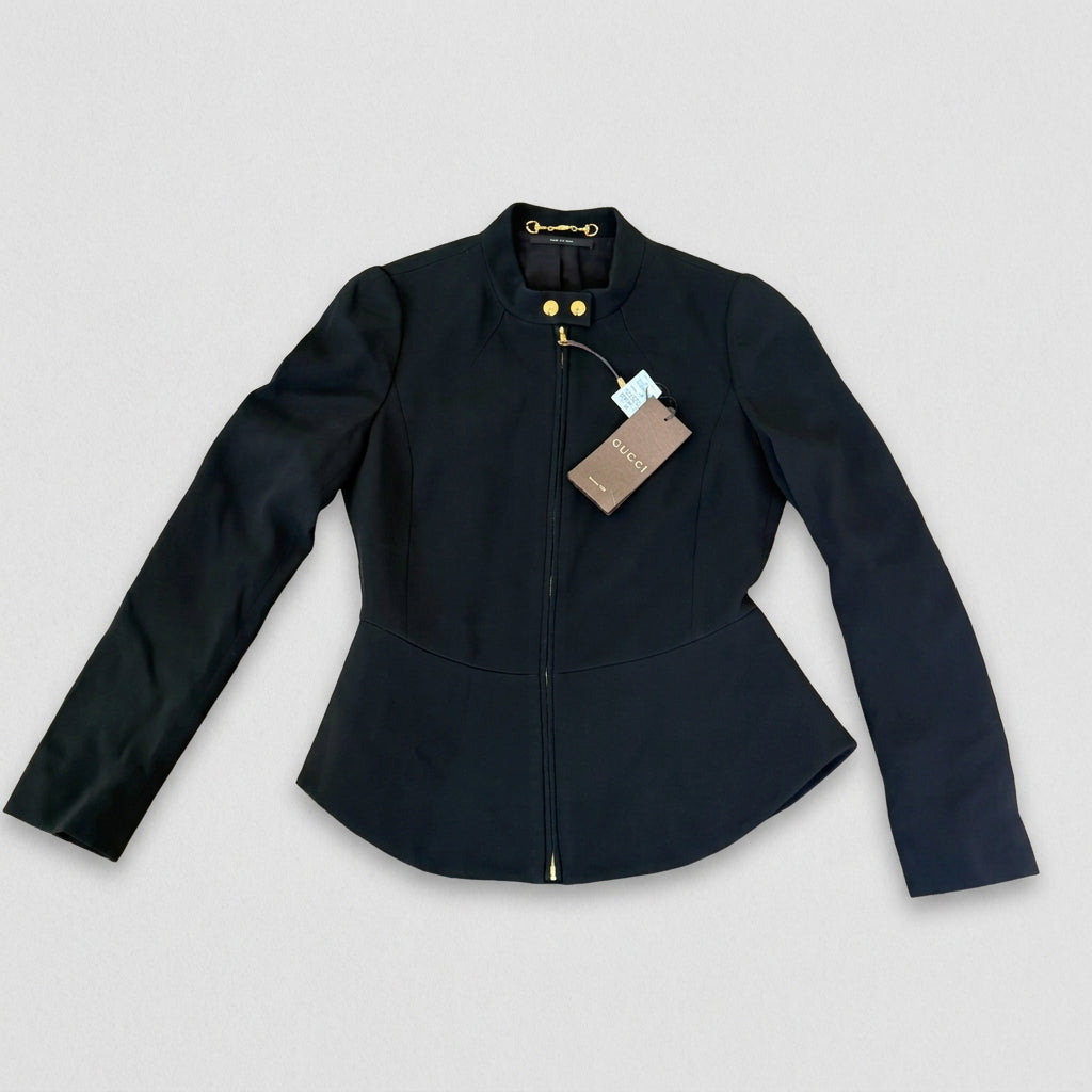 Gucci Wool Biker Jacket