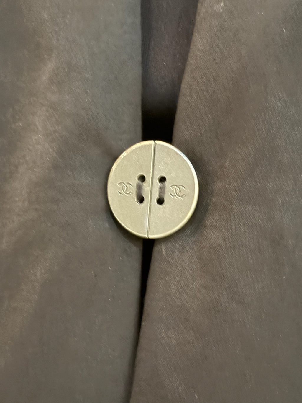 Chanel Black Button Vest
