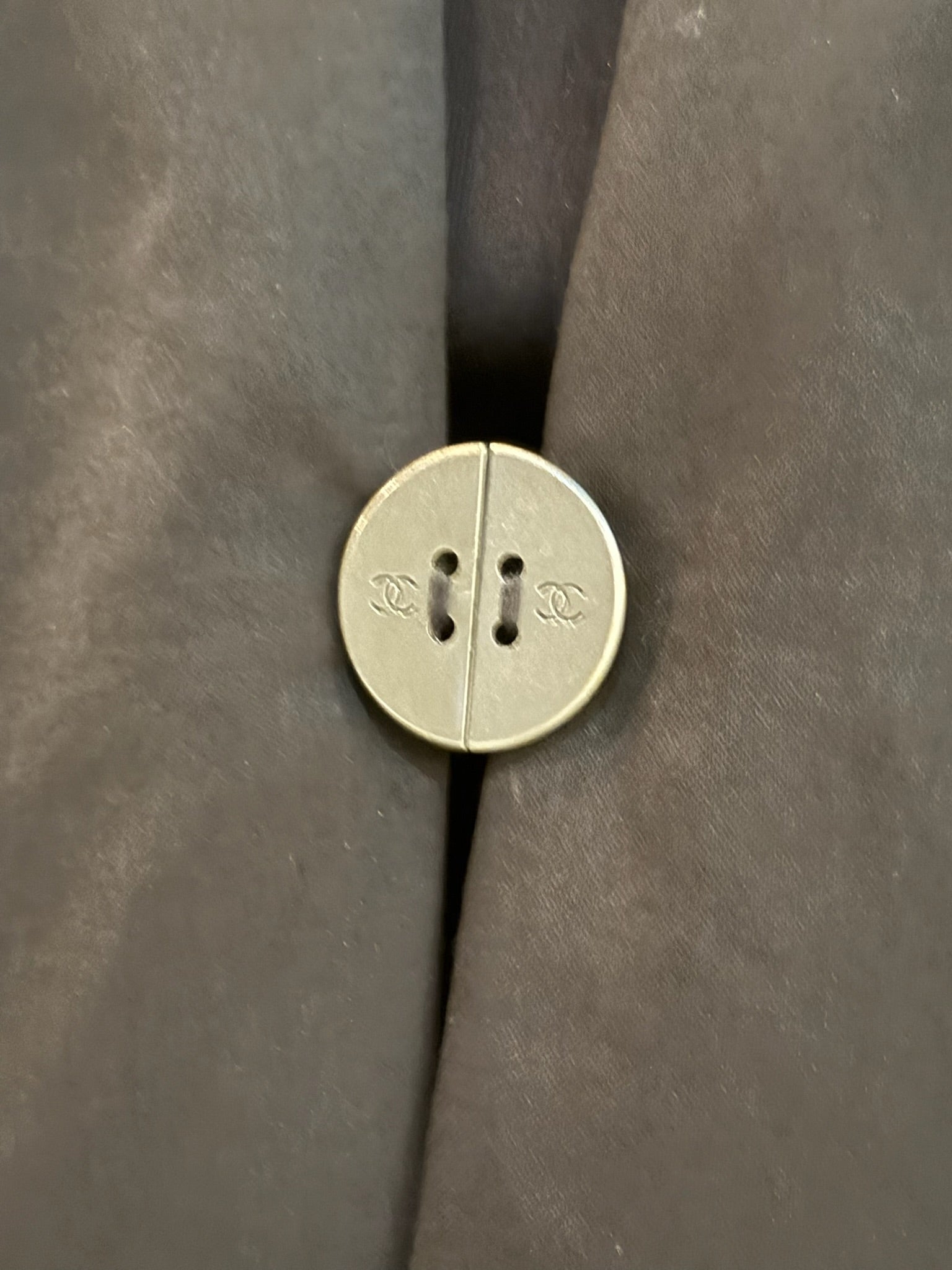 Chanel Black Button Vest