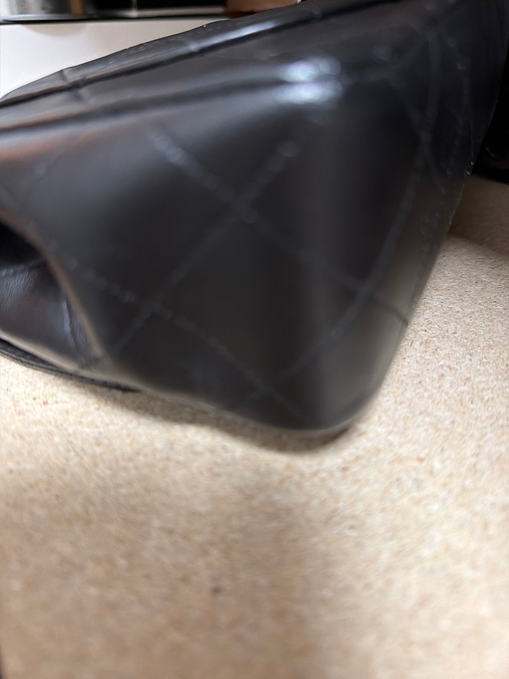 Chanel Classic Small Double Flap Bag Black Lambskin 24K Gold Hardware 1994–1996