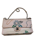 Chanel Med Double Flap Flower