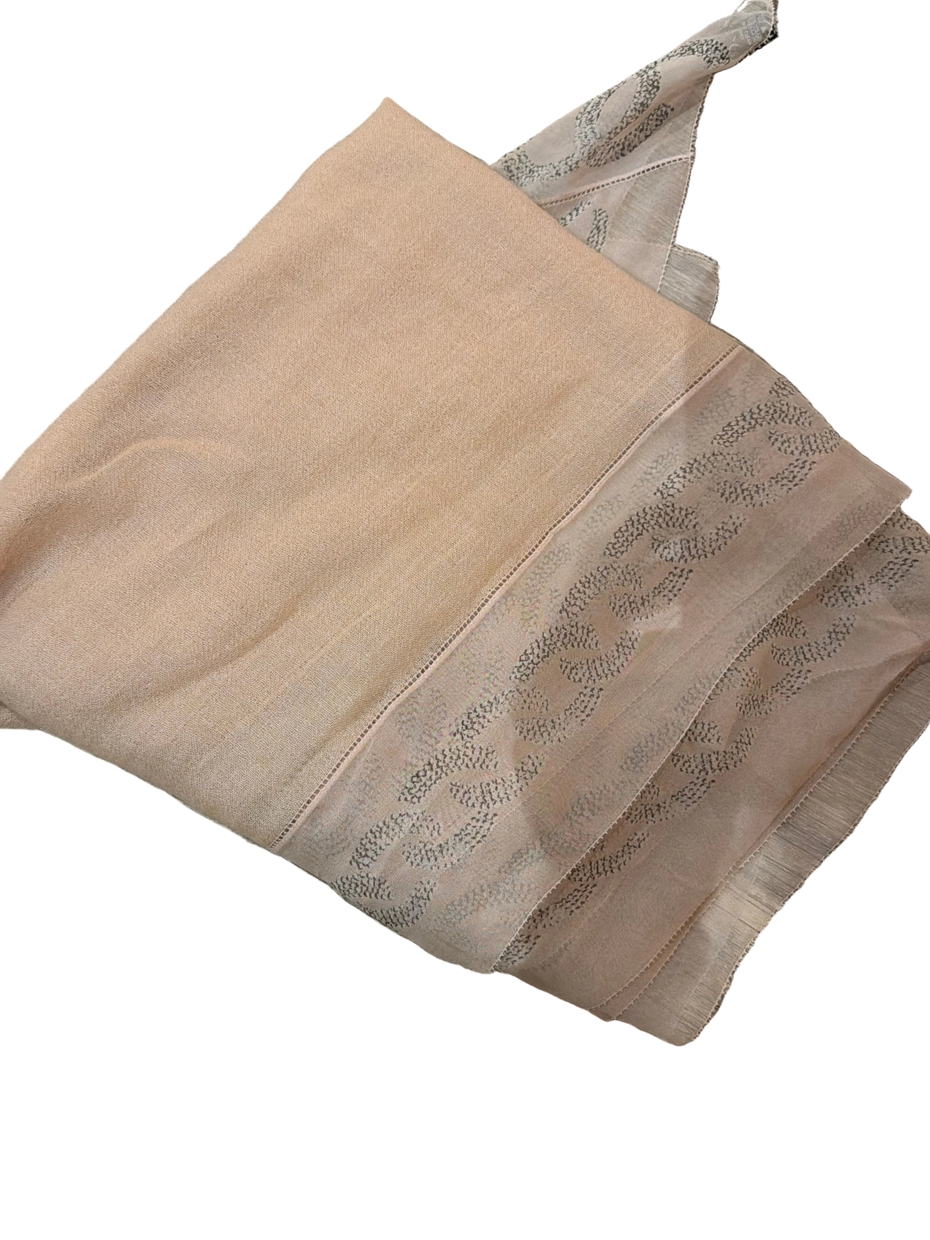 Chanel Light Pink Scarf