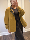 Saint Laurent Vintage Beige Bomber Windbreaker