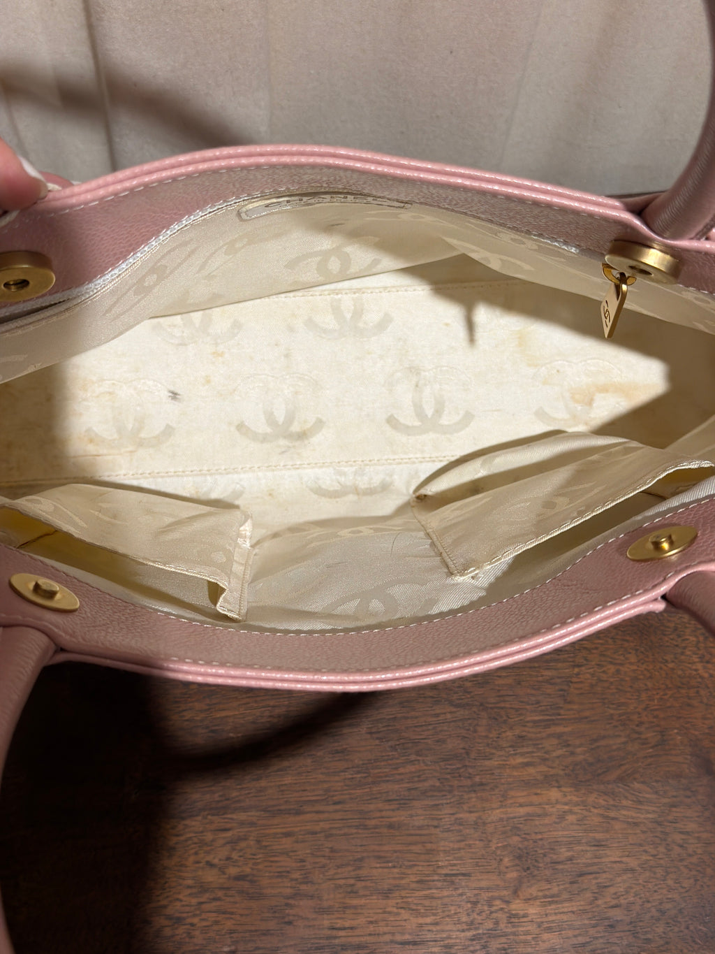 Chanel Pink Caviar Timeless CC Tote