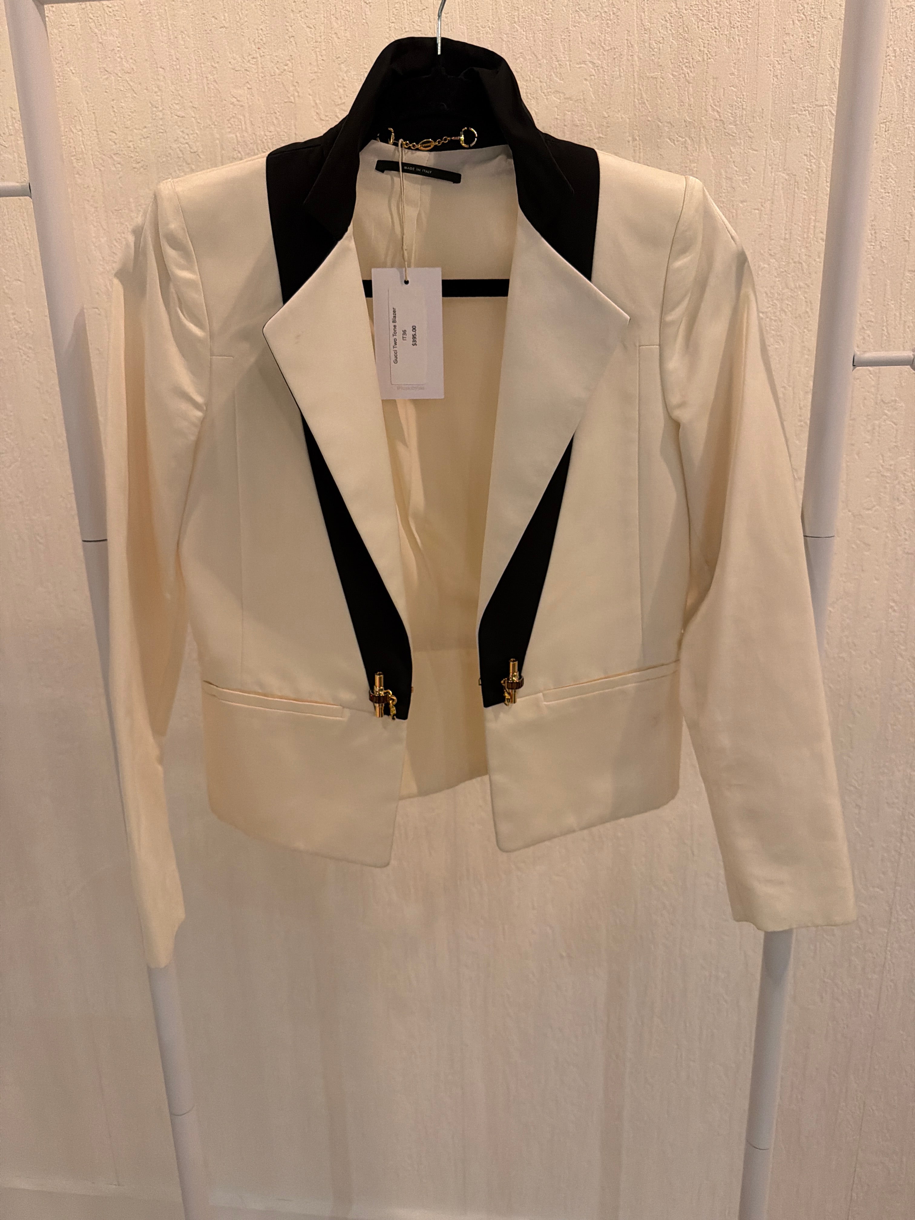 Gucci Two Tone Blazer