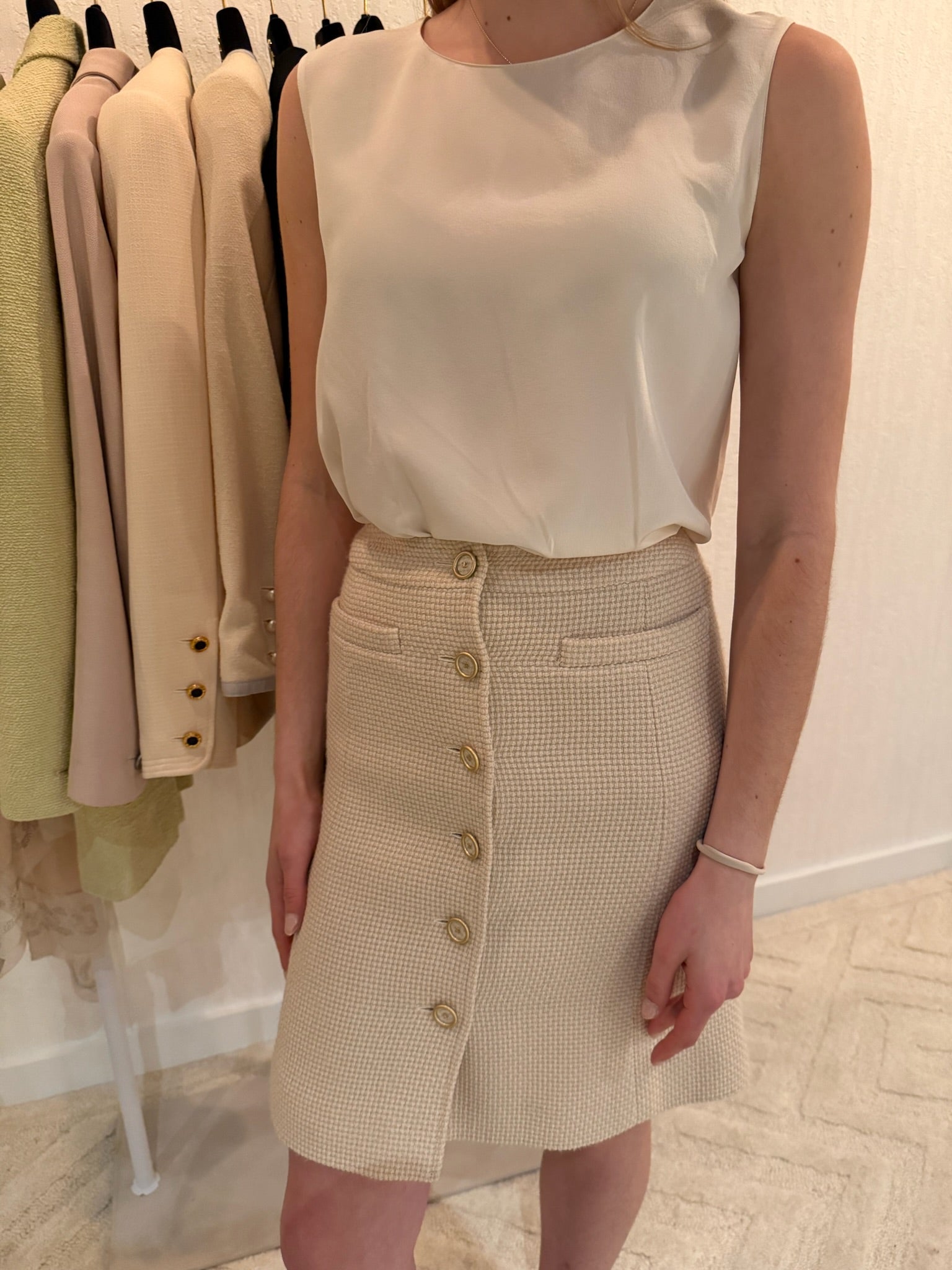 Chanel Vintage Knee-Length Skirt