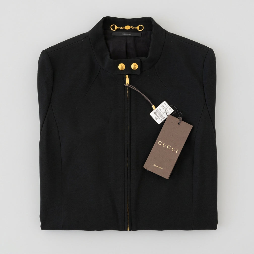 Gucci Wool Biker Jacket