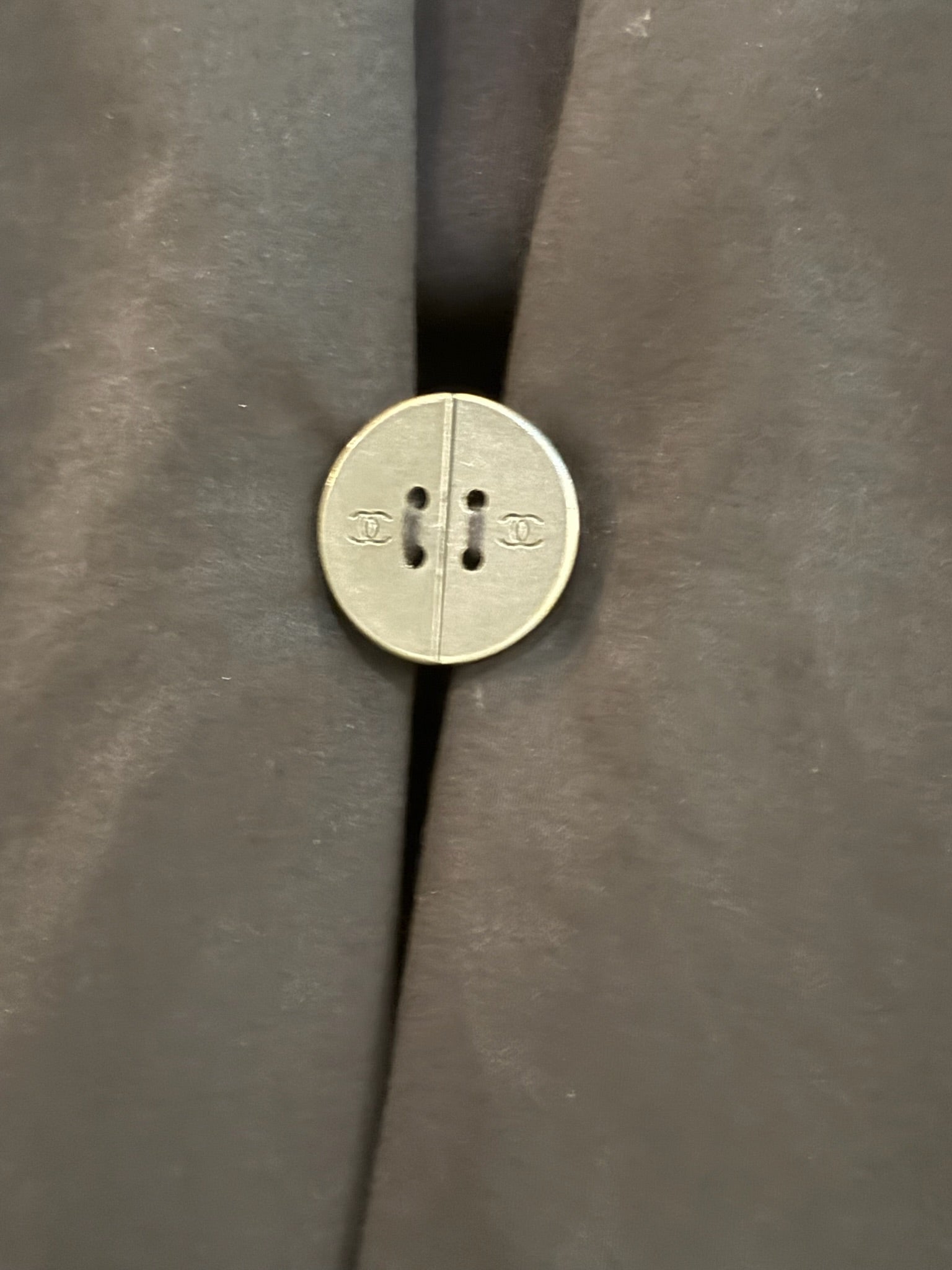 Chanel Black Button Vest
