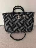 Chanel Woven Shopping Tote