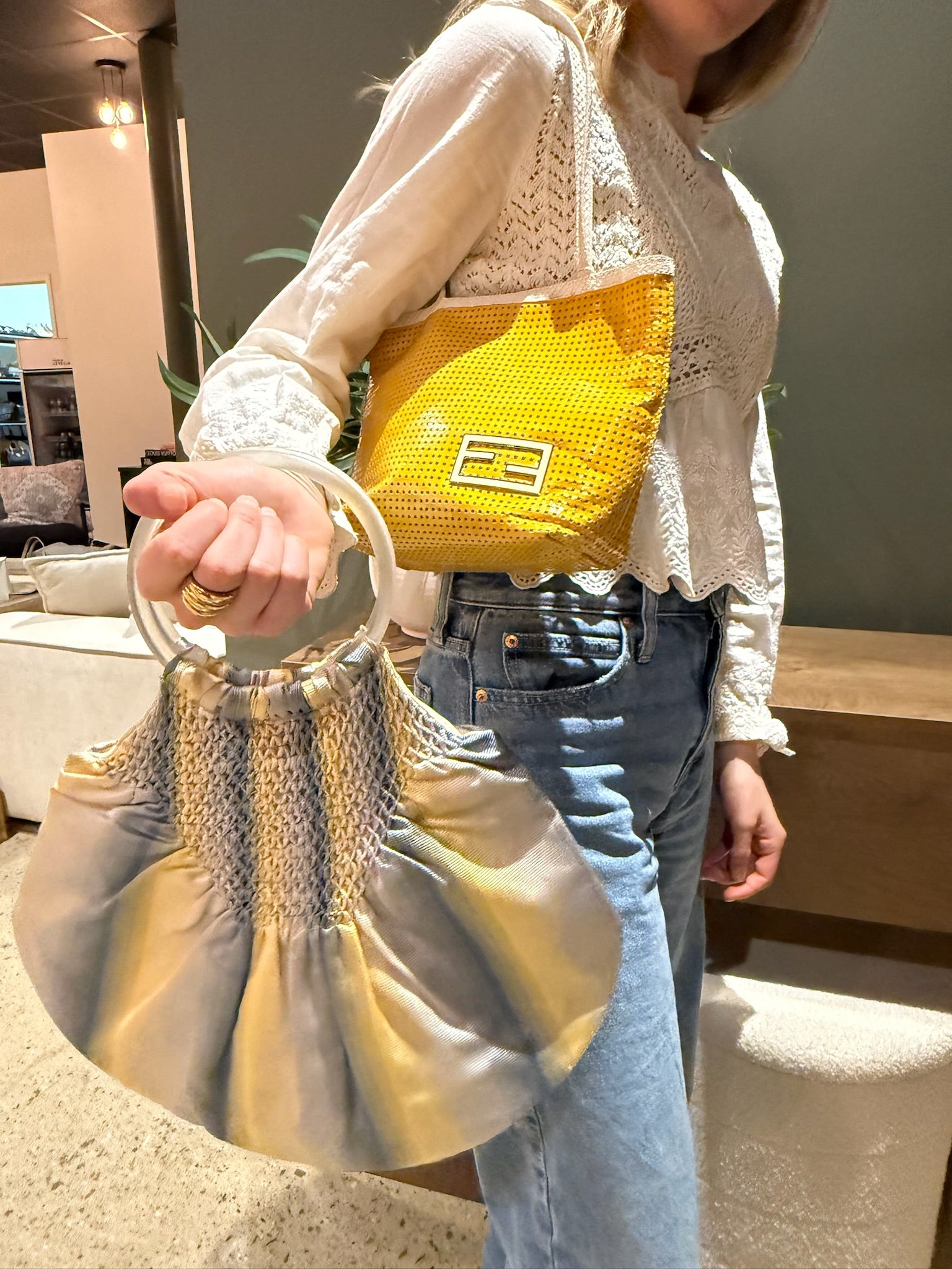 Chloe Clear Bracelet Bag