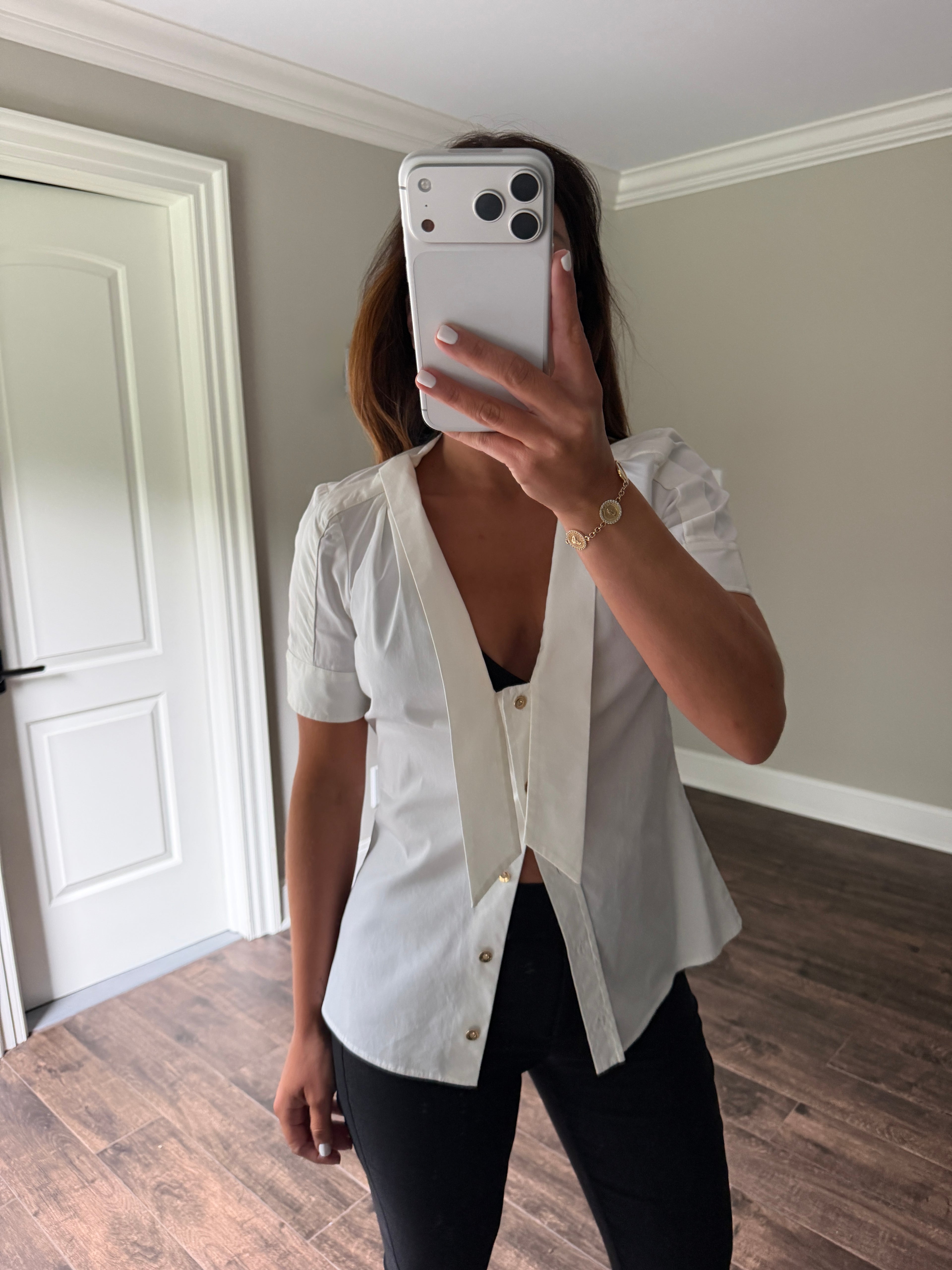 Gucci Sailor Gucci Logo Button Down
