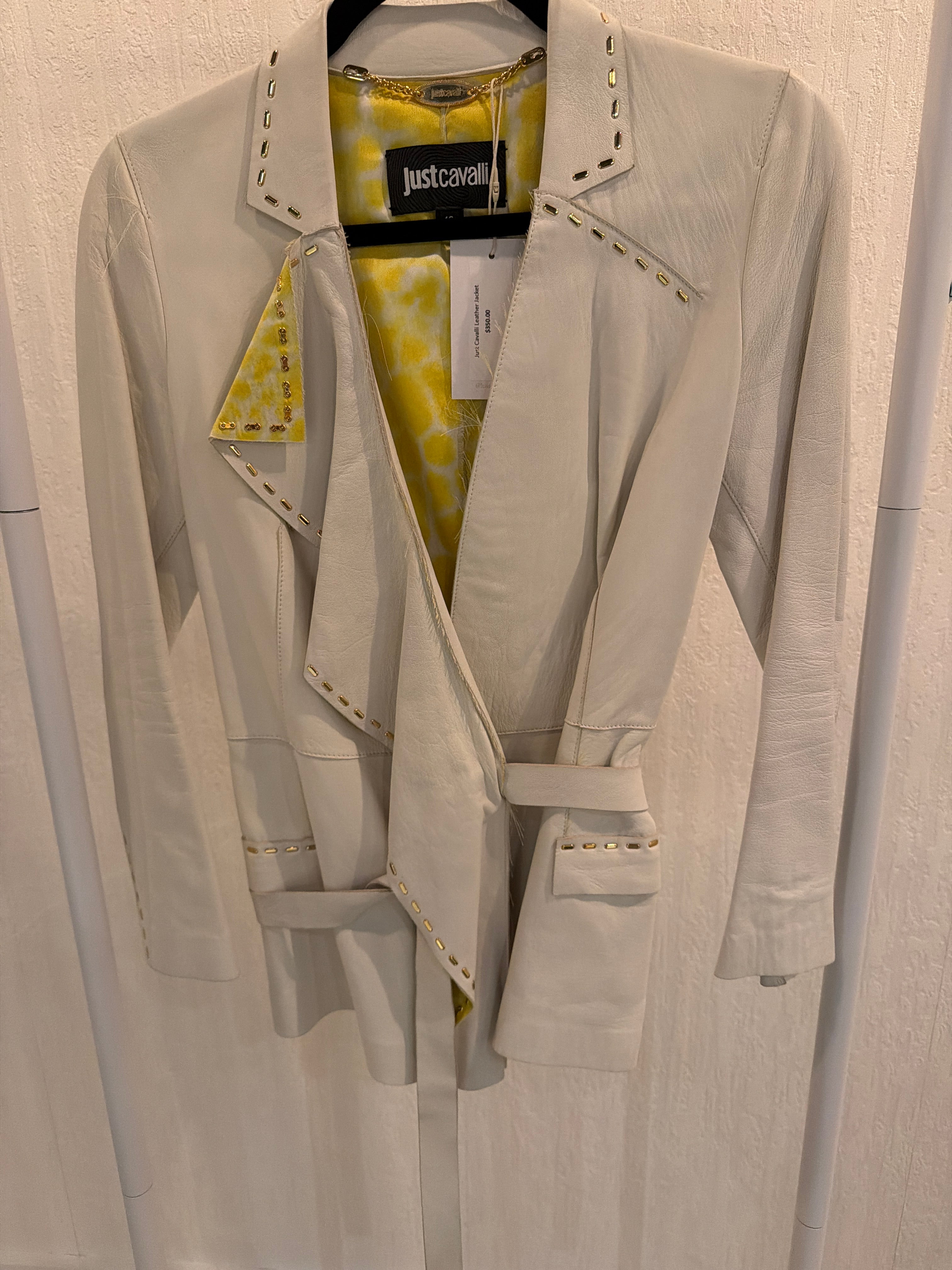 Just Cavalli  Leather Jacket