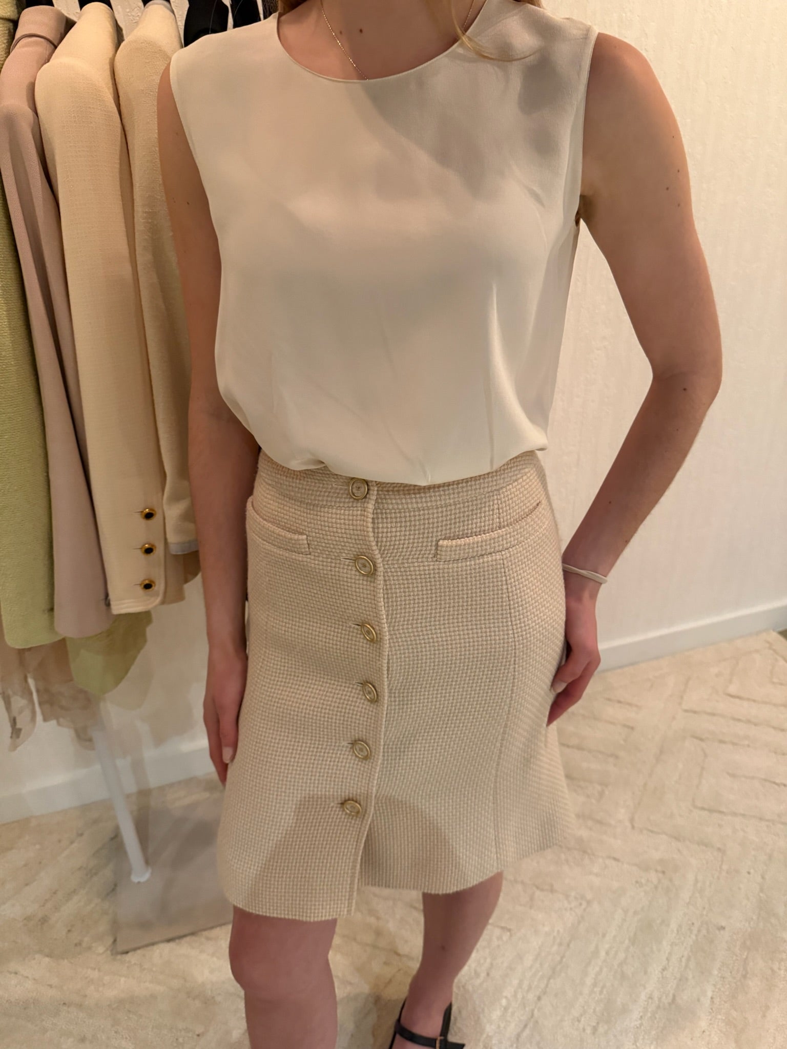 Chanel Vintage Knee-Length Skirt