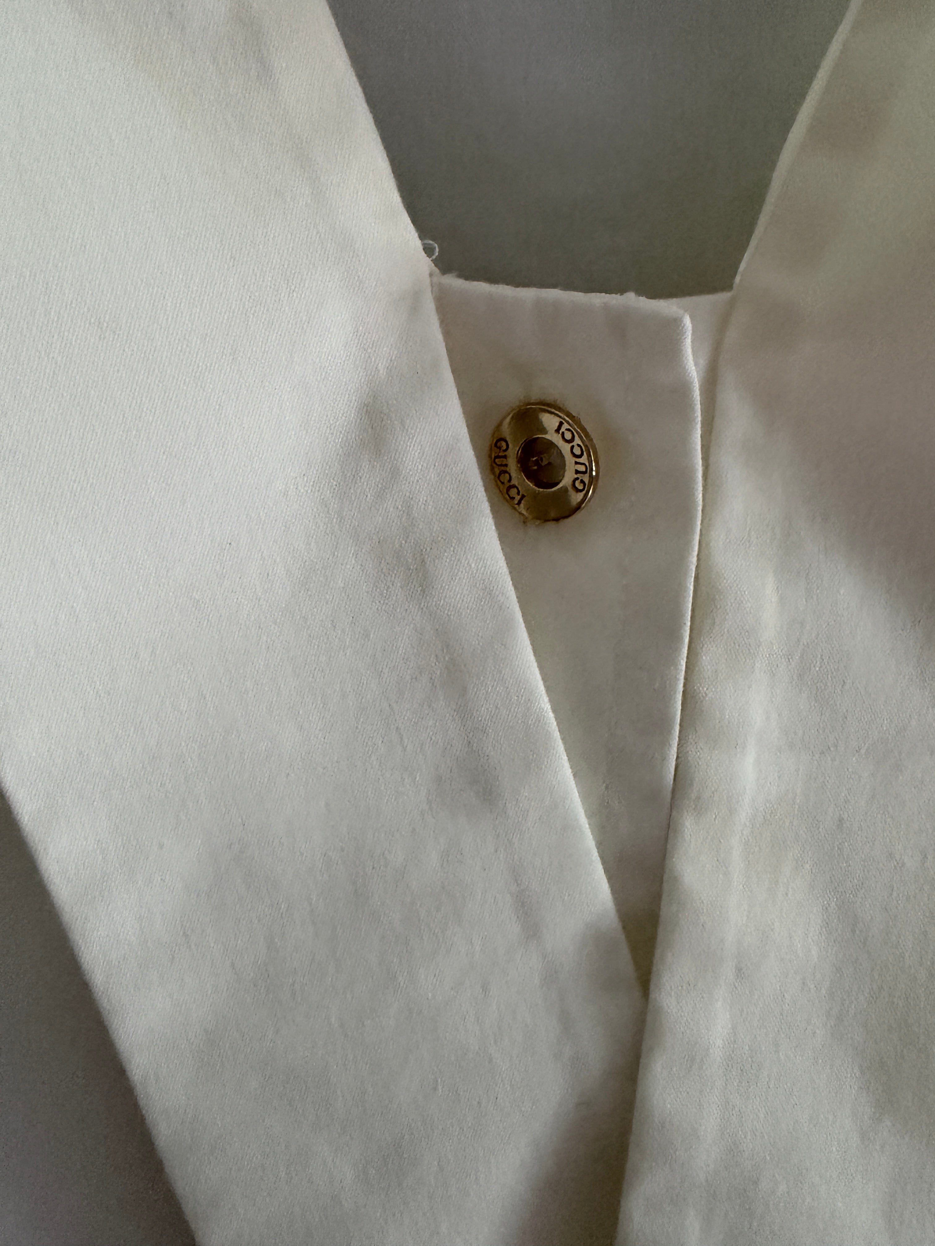 Gucci Sailor Gucci Logo Button Down