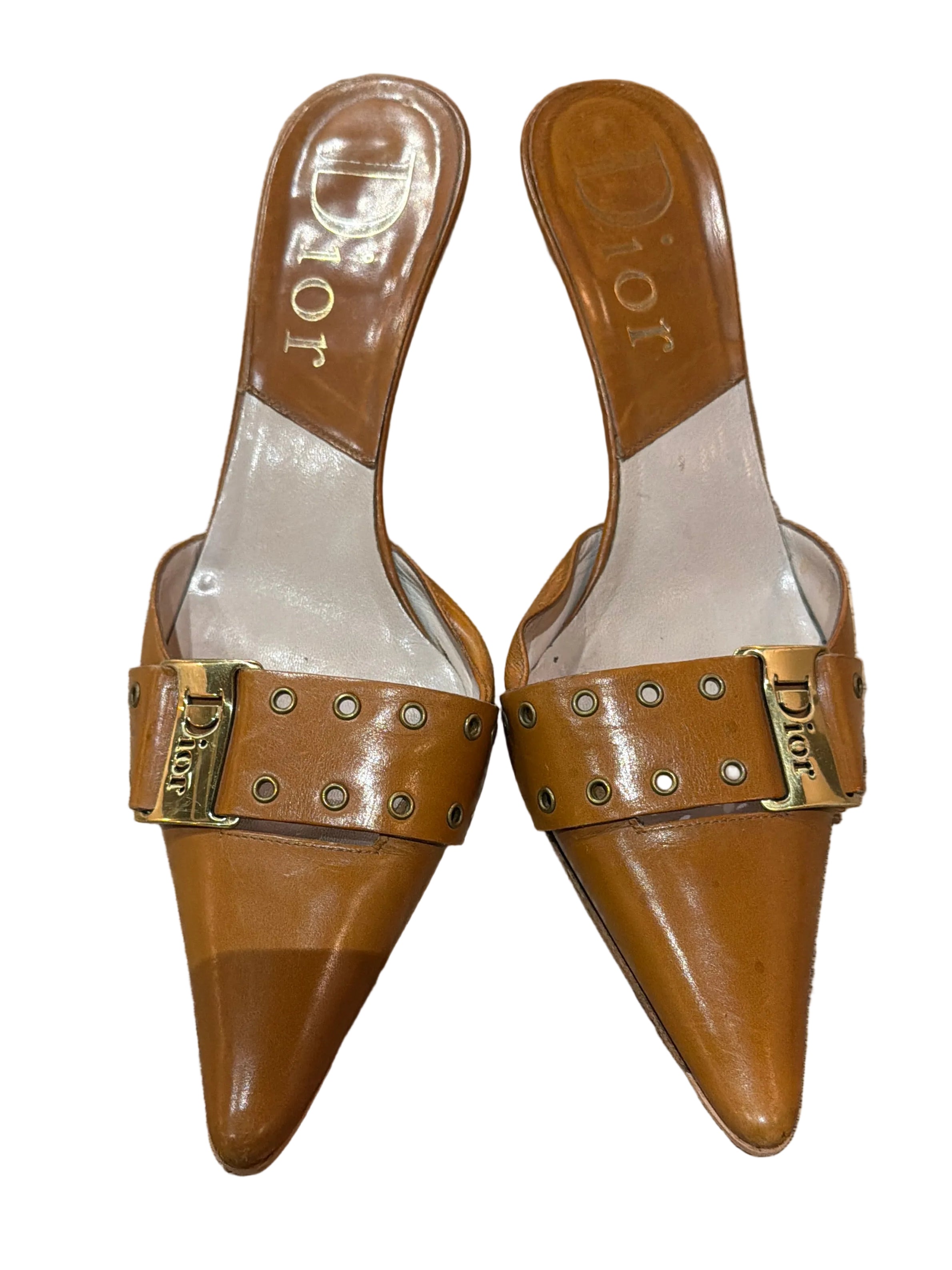 Dior Brown Mules