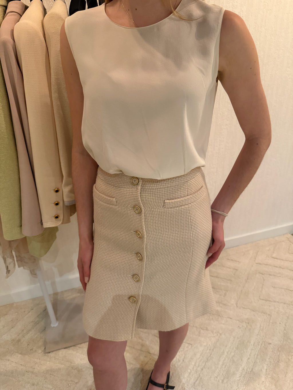 Chanel Vintage Knee-Length Skirt